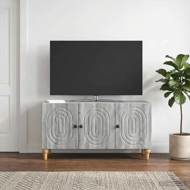 vidaXL TV-kast 99 x 34,5 x 50 cm Grijs sonoma Bewerkt hout