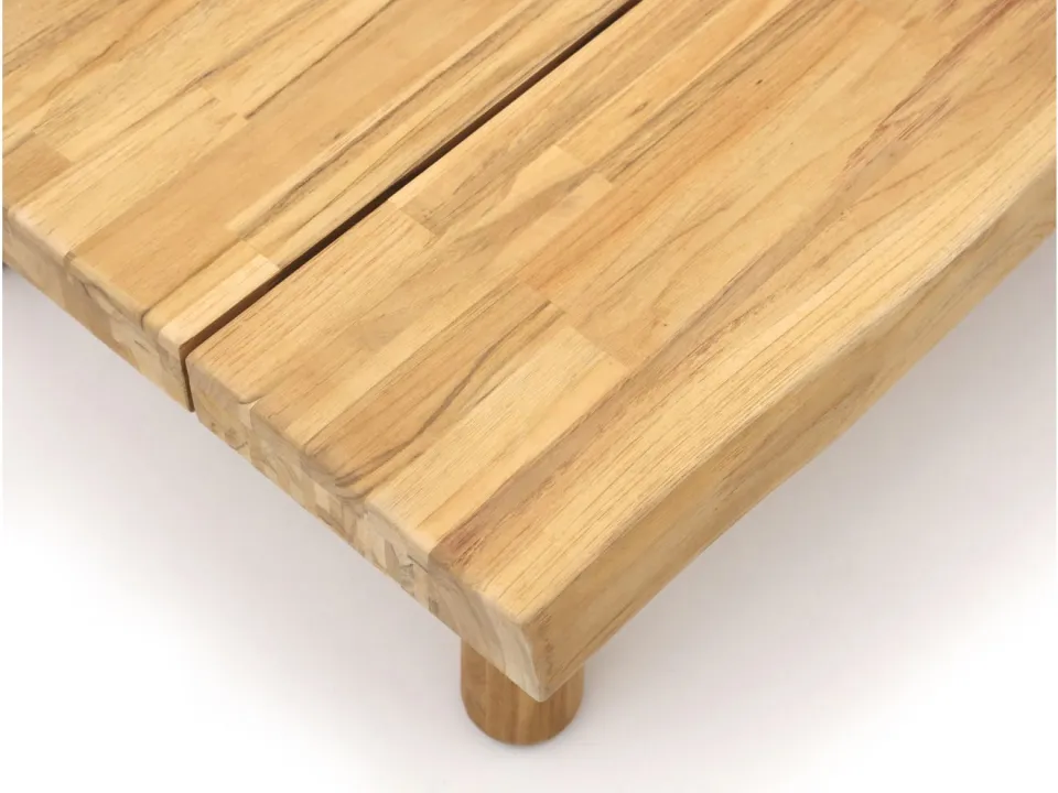Tierra Outdoor Wakkanda lounge koffietafel 150x80x35cm bruin, foto 4
