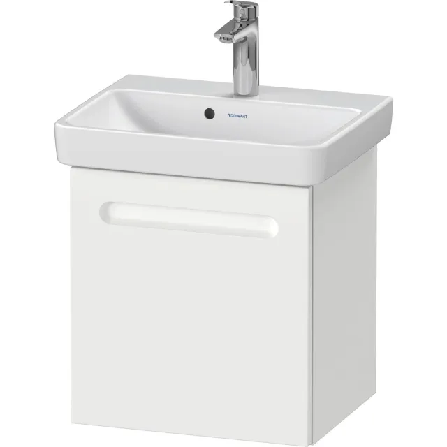 Duravit No.1 wastafelonderkast met 1 deur links mat wit