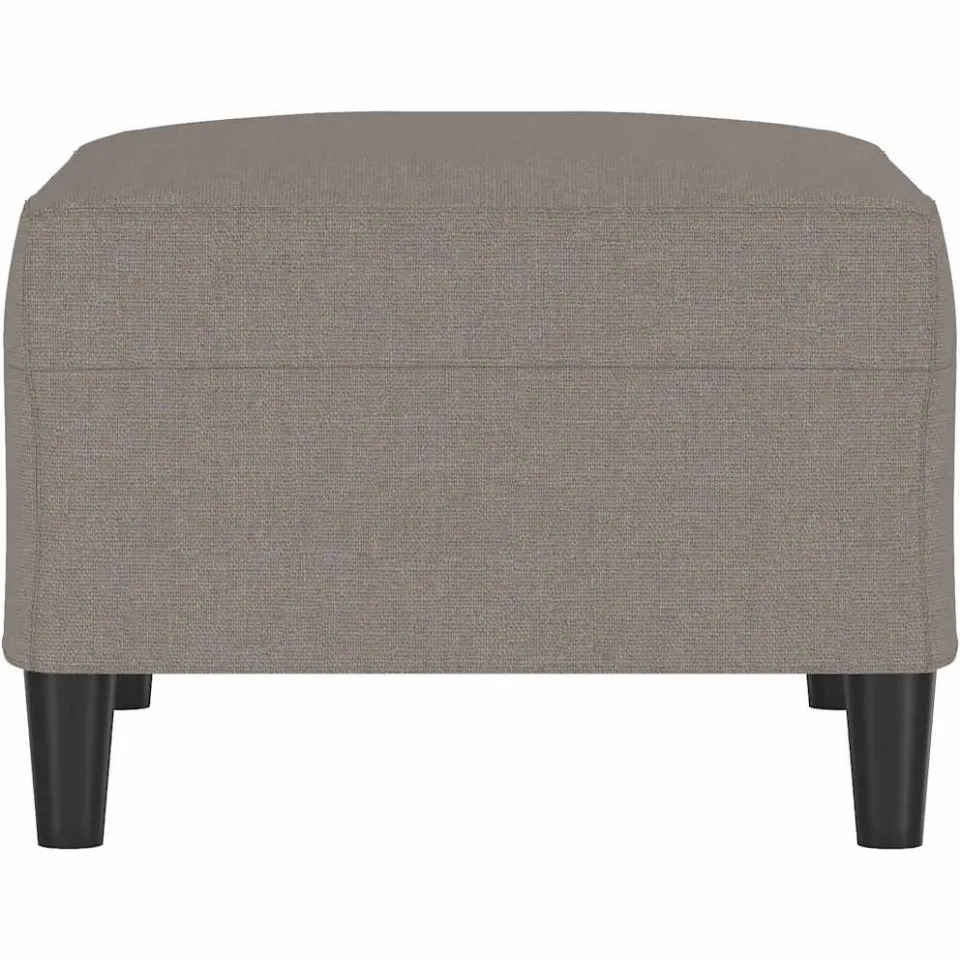 vidaXL Voetenbank 70x55x41 cm stof taupe, foto 4