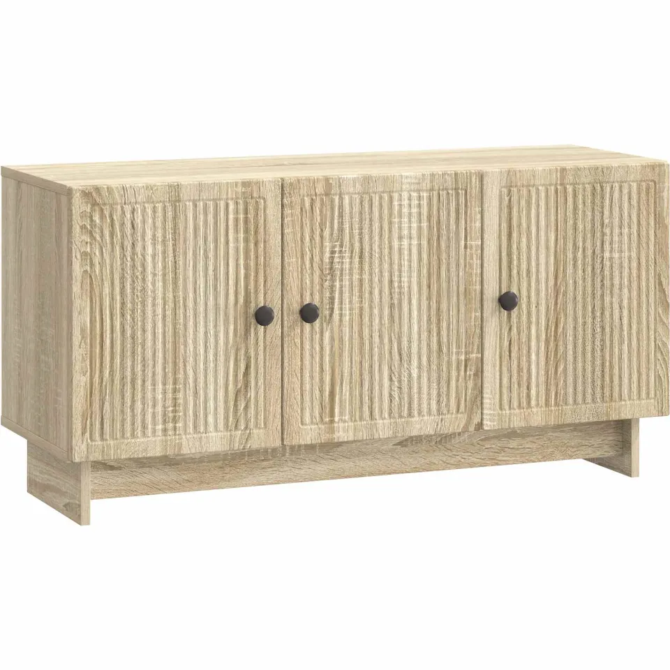 vidaXL TV-kast 99 x 34,5 x 50 cm Sonoma Eiken Bewerkt hout Bruin