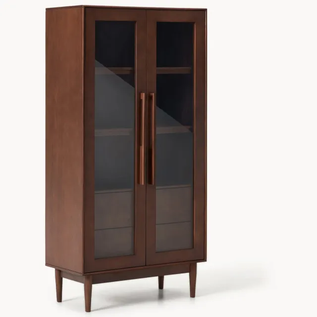 Westwing Collection Wandkast Paul van mangohout Bruin