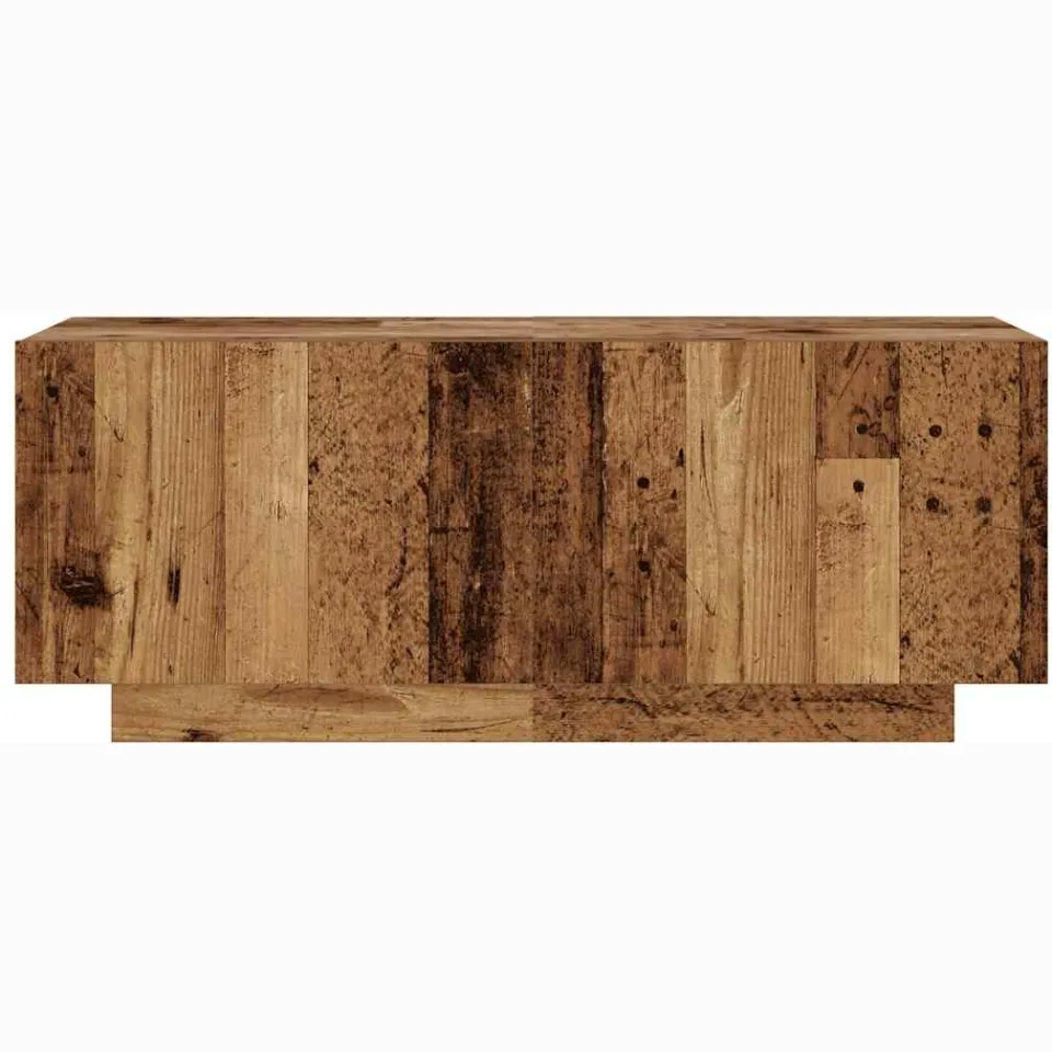 vidaXL Tv-meubel 100x35x40 cm bewerkt hout oud houtkleurig bruin, foto 4