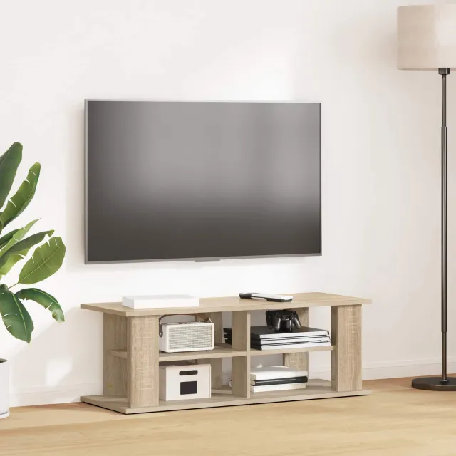 vidaXL TV-standaard 96 x 35 x 33,5 cm Sonoma Eiken, foto 2