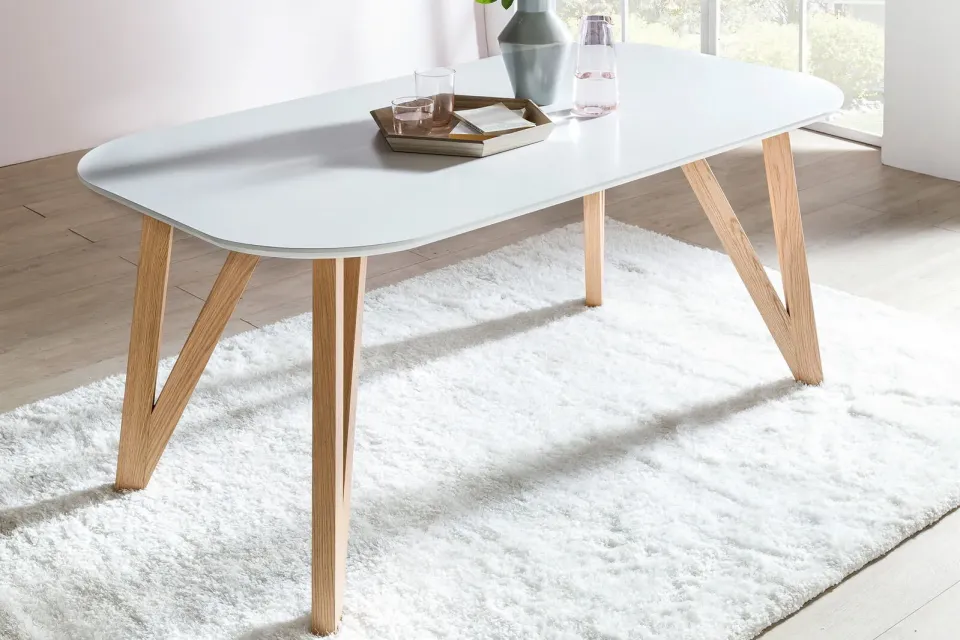 Eettafel Nikolaj wit, foto 2
