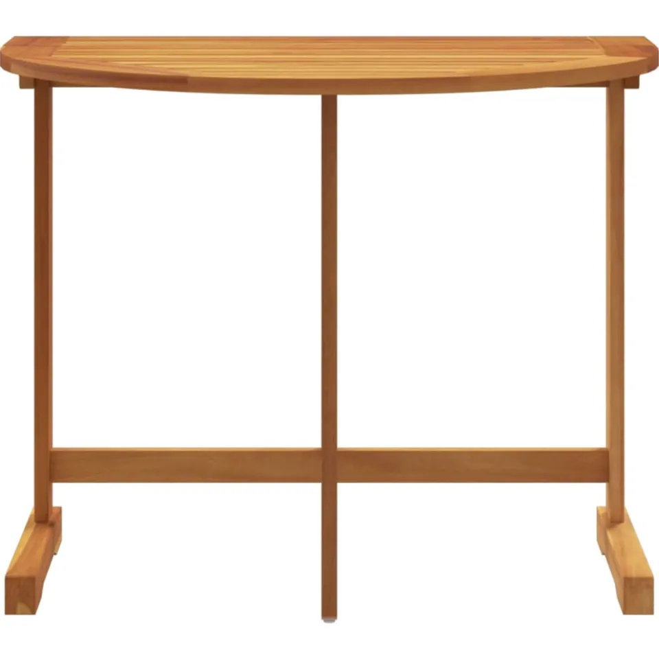 vidaXL Balkontafel inklapbaar 90x60x72 cm massief acaciahout bruin, foto 4