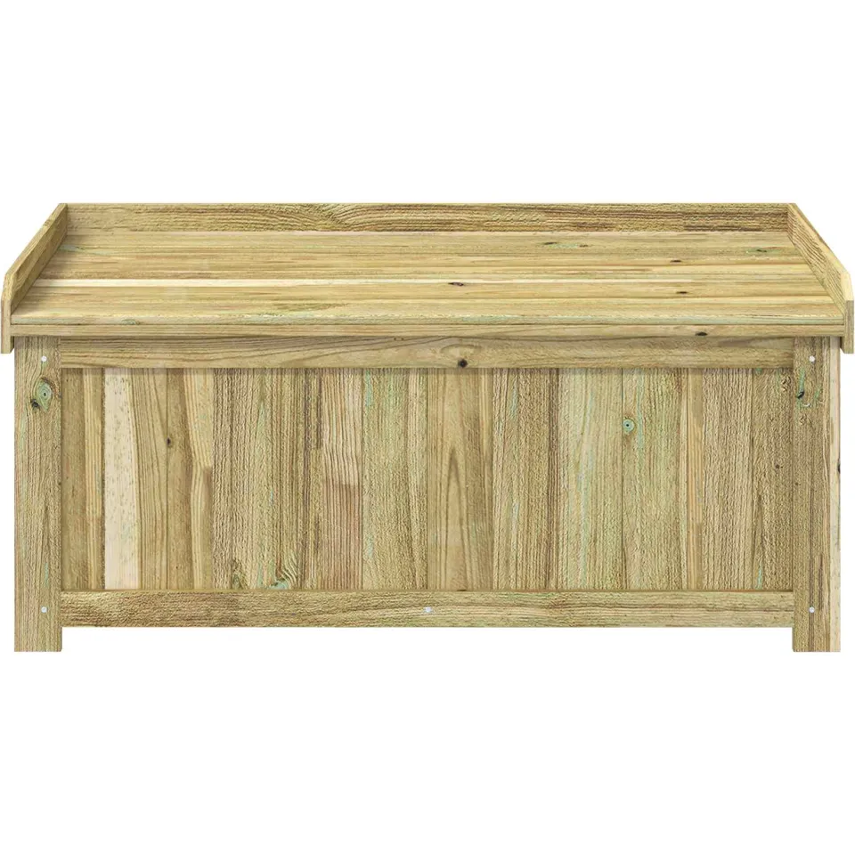vidaXL Buiten Kussenbox Geïmpregneerd grenenhout 104 x 60 x 47 cm Bruin