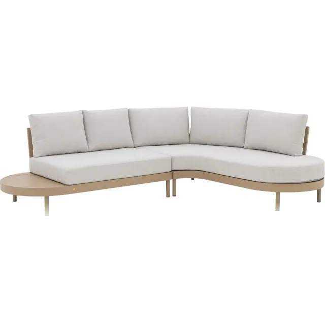 Goossens Loungeset Sirolo - Beige - Buitenstof