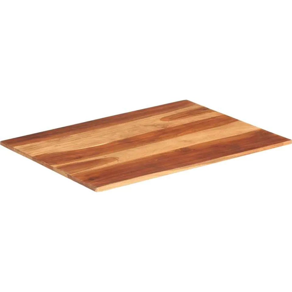 vidaXL Tafelblad 15-16 mm 60x80 cm massief acaciahout bruin, foto 2