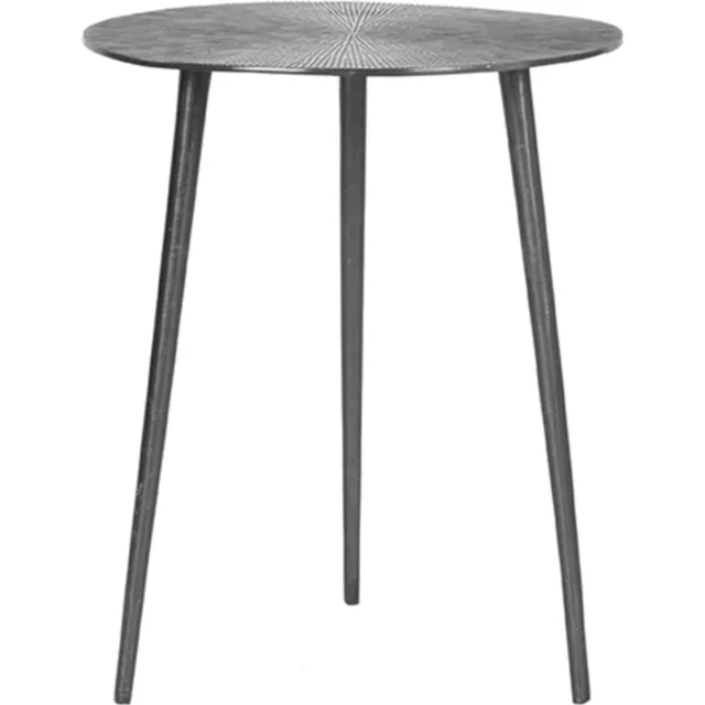 LABEL51 Nobby Bijzettafel - Grijs - Metaal - 40 cm