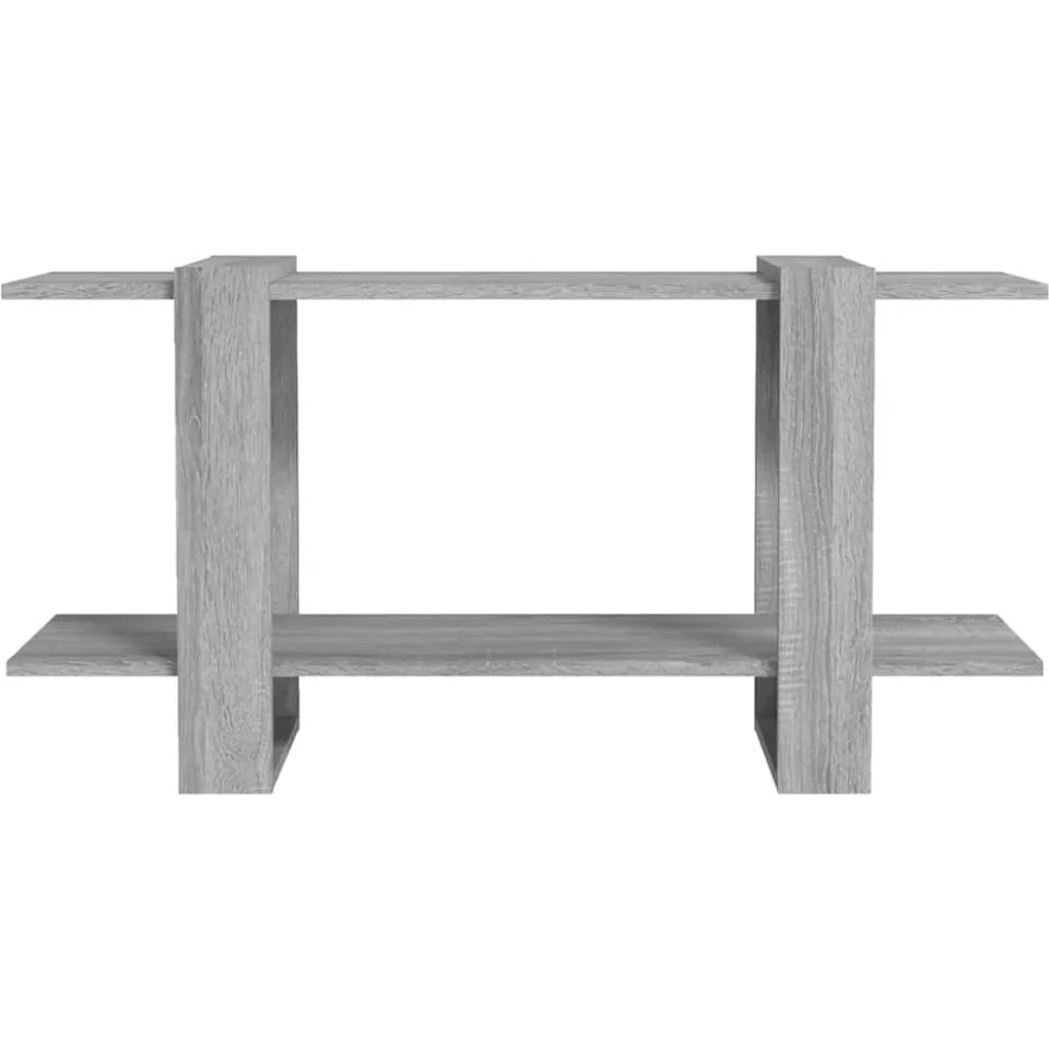 vidaXL Boekenkast 100x30x51 cm bewerkt hout grijs sonoma eiken