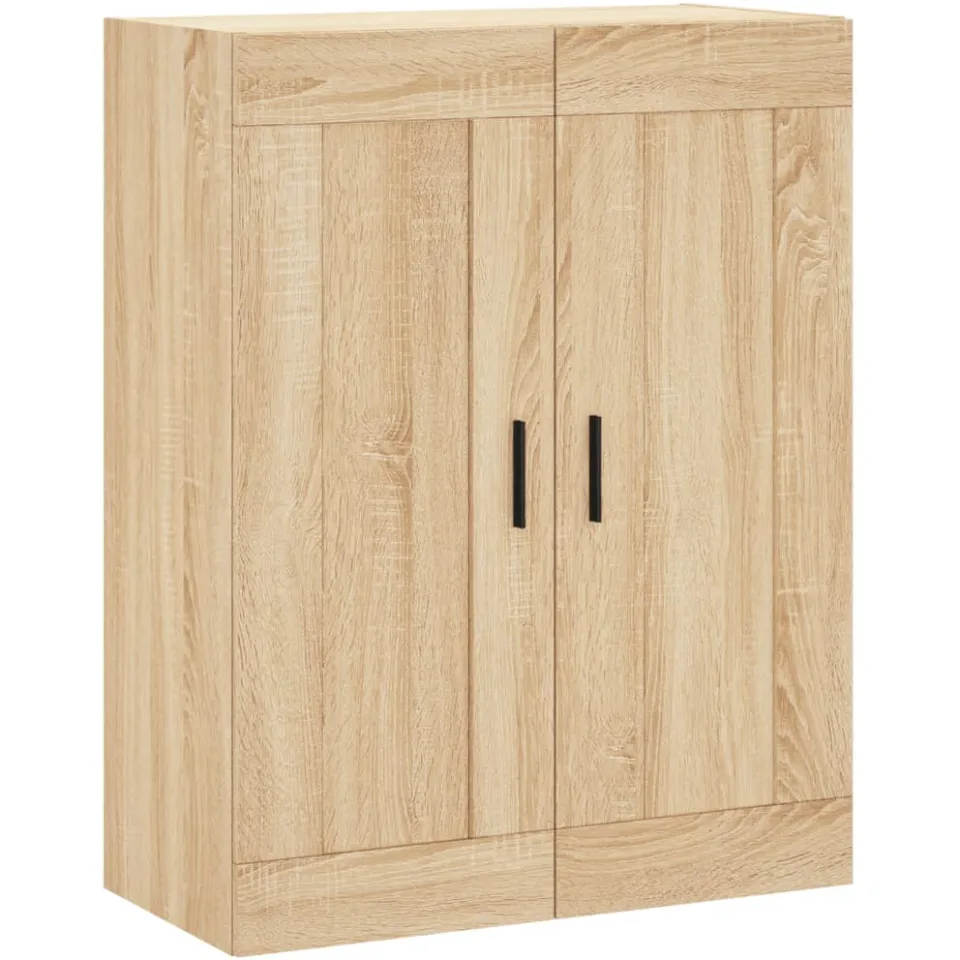 vidaXL Hangkasten 2 st bewerkt hout sonoma eikenkleurig, foto 3