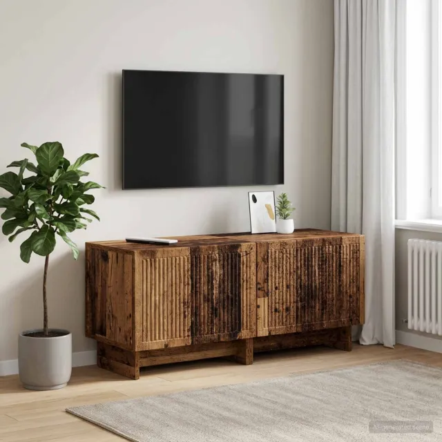 vidaXL Tv-meubel Oud hout Bewerkt hout bruin, foto 2