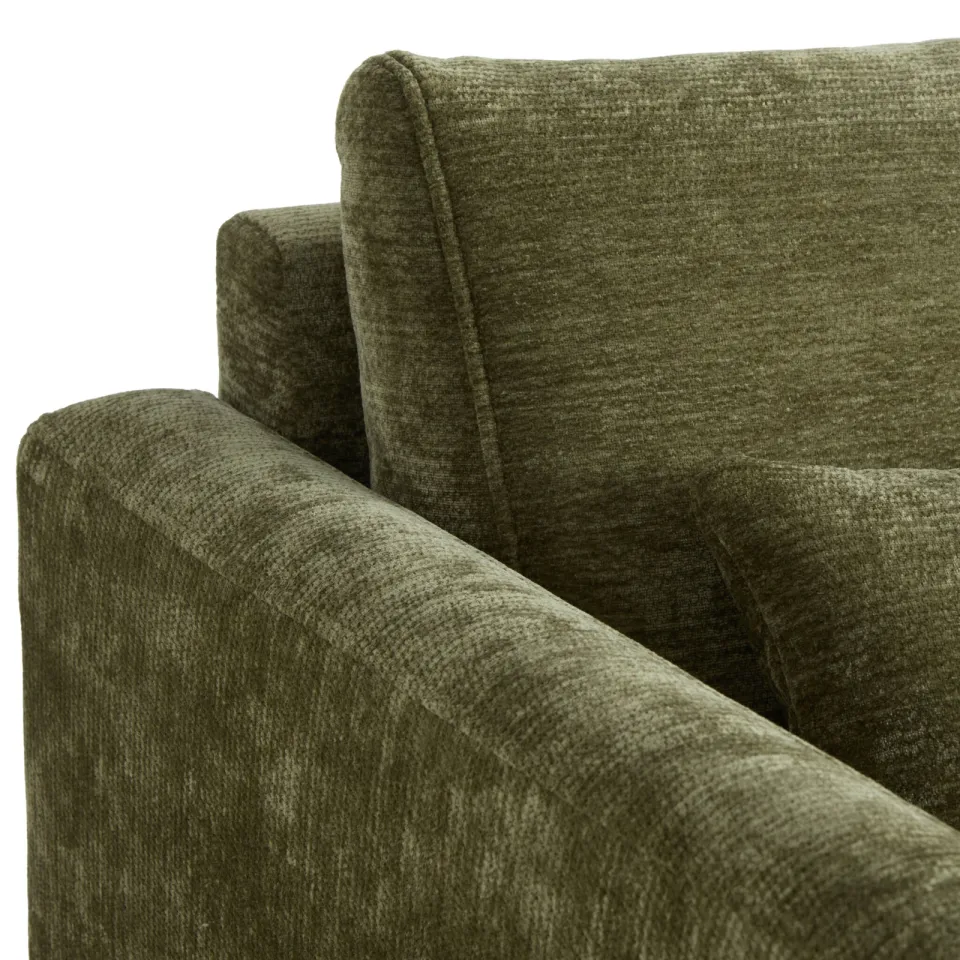 NOUS Living fauteuil Adam groen, foto 6