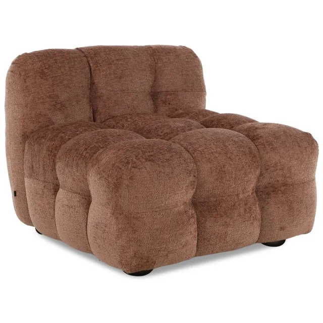 DÉJA Living Fauteuil Cillán - Cognac Stof - 95x105x74cm