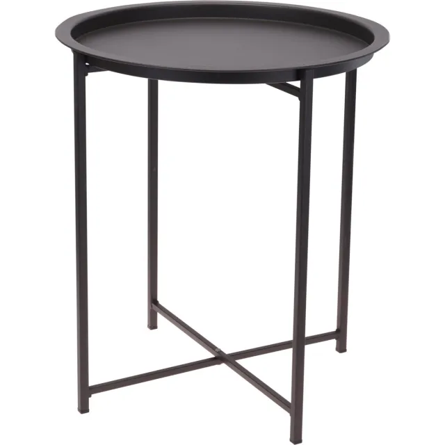 Pro Garden ProGarden - Tafel - rond - 46,2x52,5 - cm - mat - donkergrijs
