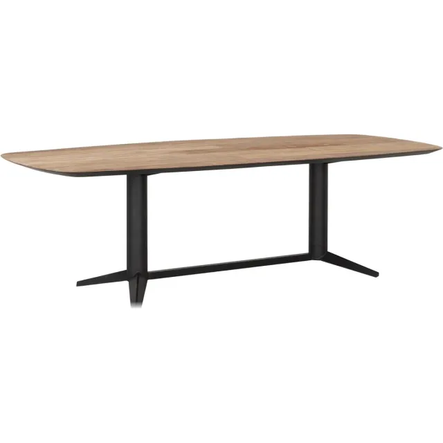 DTP Home Soho eettafel Deens ovaal teakhout naturel - 260 x 110 x 76 cm