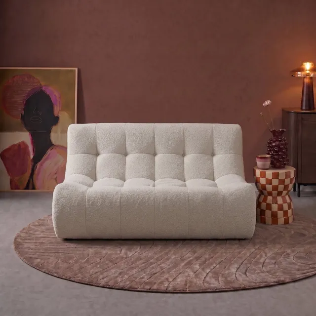 Popsofa Rave 2,5-Zits Bank Beige