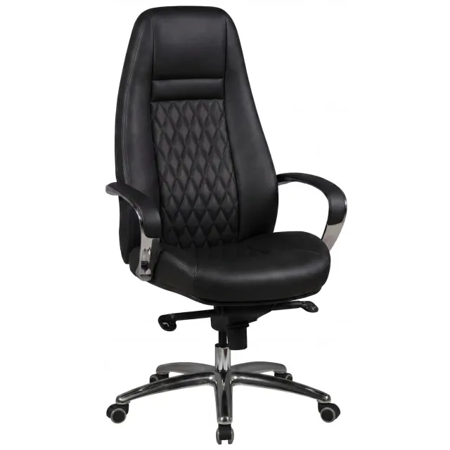 Cosmo Casa XL Bureaustoel - Ergonomisch - Directiestoel - Kantelmechanisme - Zwart - Verstelbaar