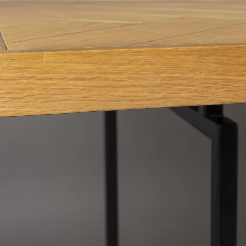 Dutchbone eetkamertafel (180x90 cm) Class naturel, foto 3