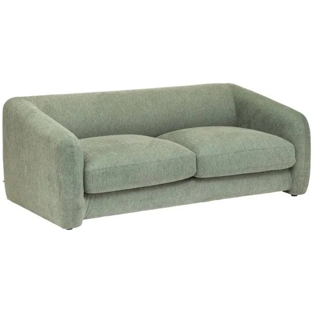 Atmosphera Créateur d'intérieur® 3-zits slaapbank van stof GUPPY Vert cèdre