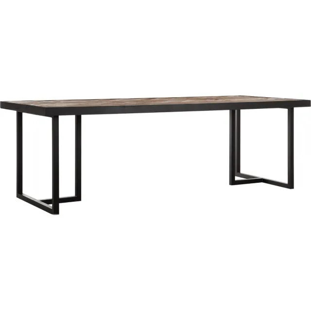 DTP Home Eettafel Criss Cross - 240x100cm Naturel