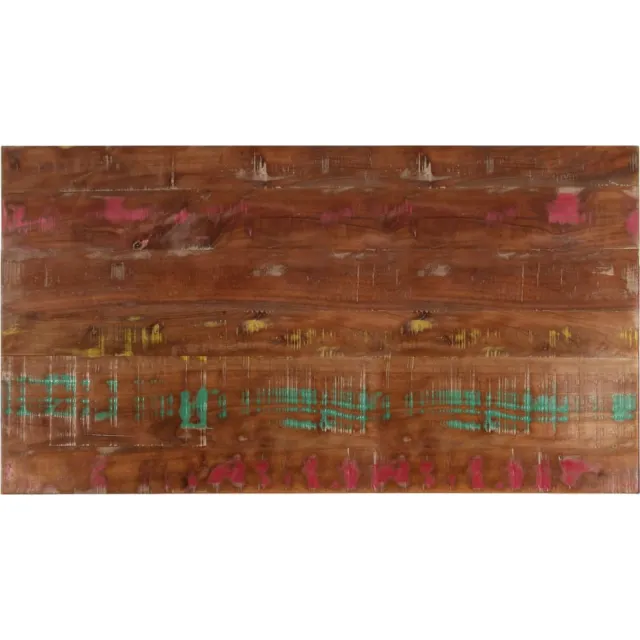 vidaXL Tafelblad rechthoekig 120x60x1,5 cm massief gerecycled hout Bruin