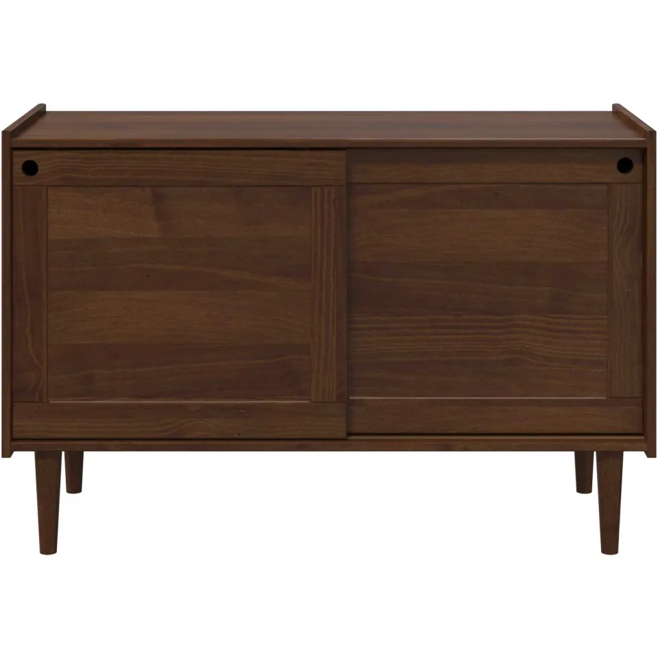 vidaXL Dressoir BILBAO Donkerkaramel 114 x 45 x 75 cm Bruin