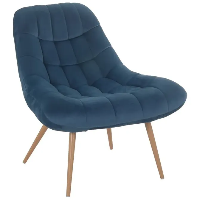 Fauteuil Louis blauw, foto 2