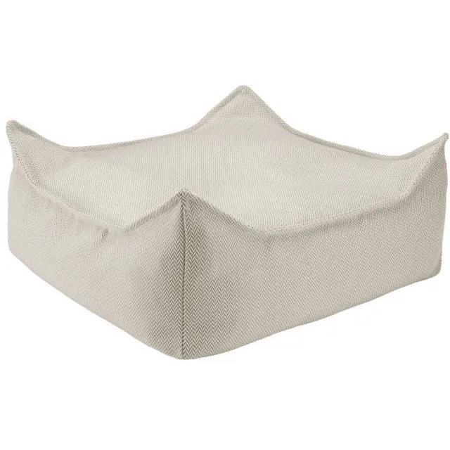 Wigiwama Aardekleurige Outdoor Vierkante Ottoman Aardetint