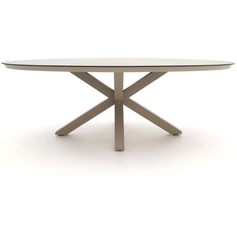 Tierra Outdoor Oblong dining tuintafel 220x130x75cm taupe, foto 2