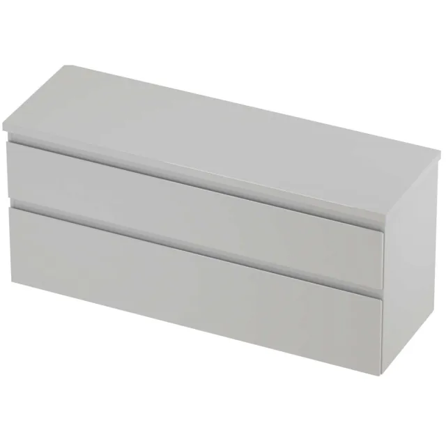 Proline Deck Badmeubelset Asymmetrisch 140x46x55 cm Hoogglans Wit