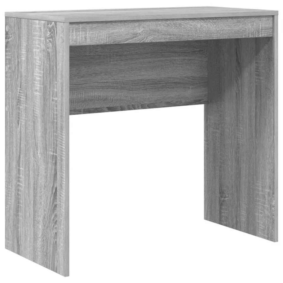 vidaXL Bureau Grijs Sonoma 80 x 40 x 76 cm, foto 3