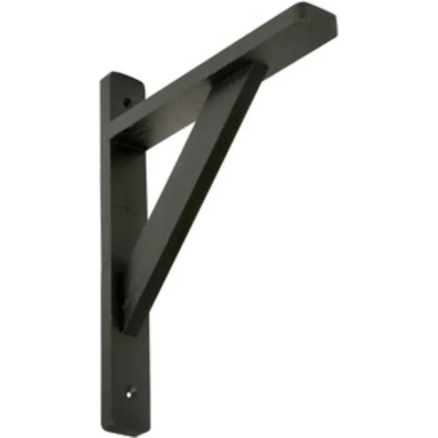 Wovar Houten Plankdrager 20 x 25 cm Zwart | Per Stuk