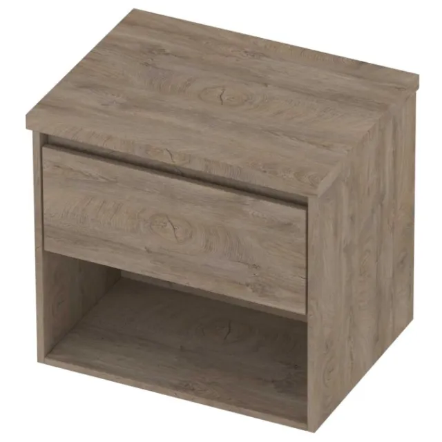 Proline Deck Badmeubelset Met Schap 60x46x55 cm Raw Oak Eiken