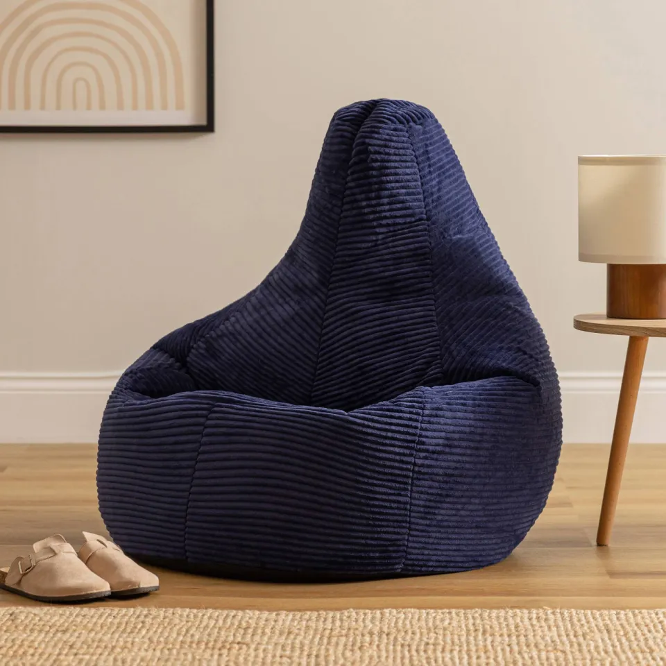 Icon Zitzak Fauteuil Dalton marineblauw, foto 4