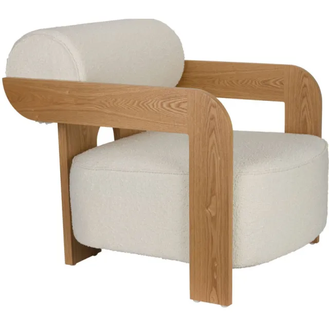 Zuiver fauteuil Oolong naturel