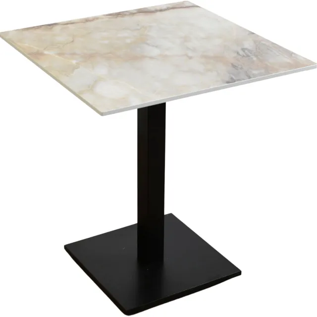 KOLM Vivaldo - Balkontafel - HPL - 65 x 65 cm - Breccia Vivaldo