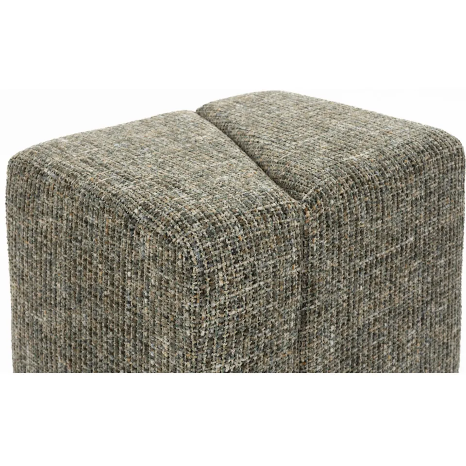 Housecraft Living rechthoekige poef Dance - groen, foto 3