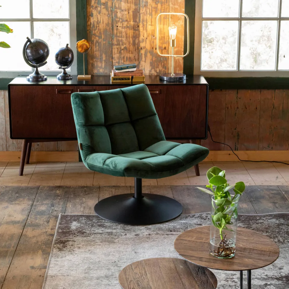 Dutchbone fauteuil Bar Lounge groen, foto 2