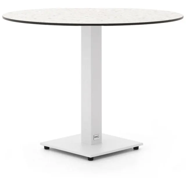 Forza Furniture Forza Orta tuintafel ø80cm (h:73cm) Wit