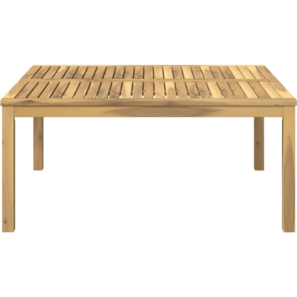 vidaXL Salontafel LAREN Witgewassen 98 x 100,5 x 45 cm Bruin