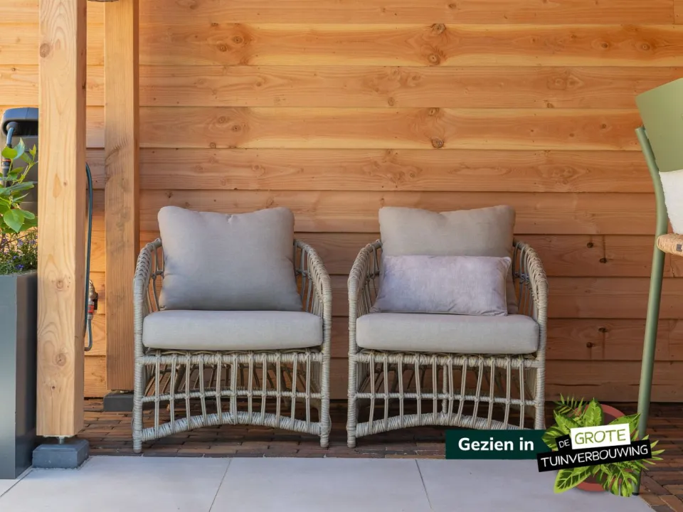 Intenso Furniture Intenso Cameri lounge tuinstoel taupe, foto 5
