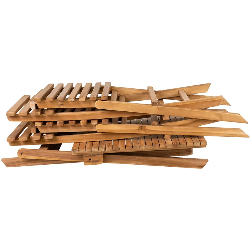 Artichok Lenneke houten tuin bistroset naturel, foto 4
