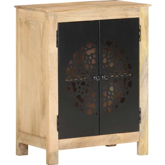 vidaXL Dressoir 60x35x75 cm massief mangohout Bruin
