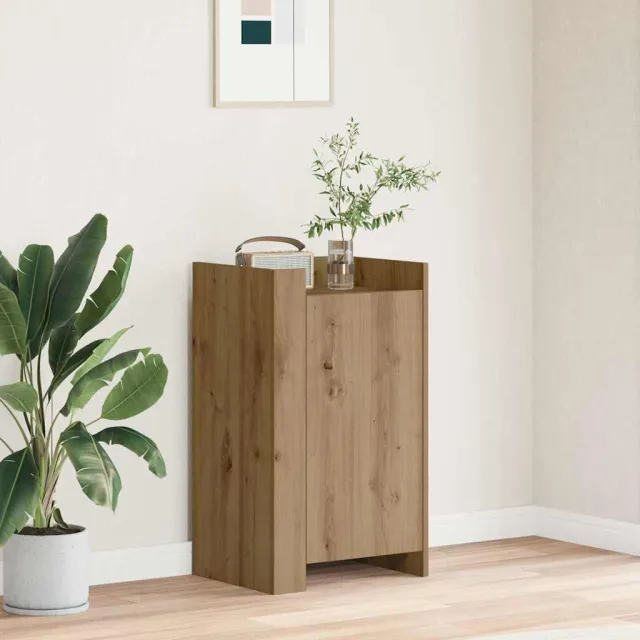 vidaXL Dressoir Artisan Eiken 45 x 35 x 75 cm Bruin