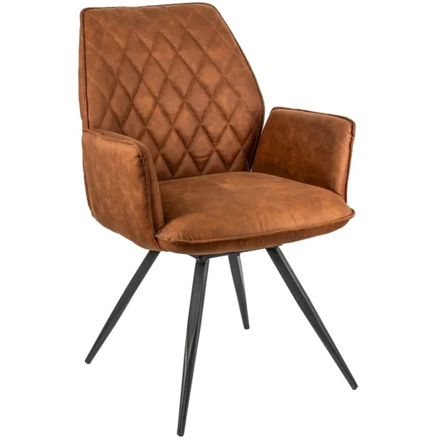 Homebound by Kolony Eetkamerstoel Torvi in Cowboy cognac