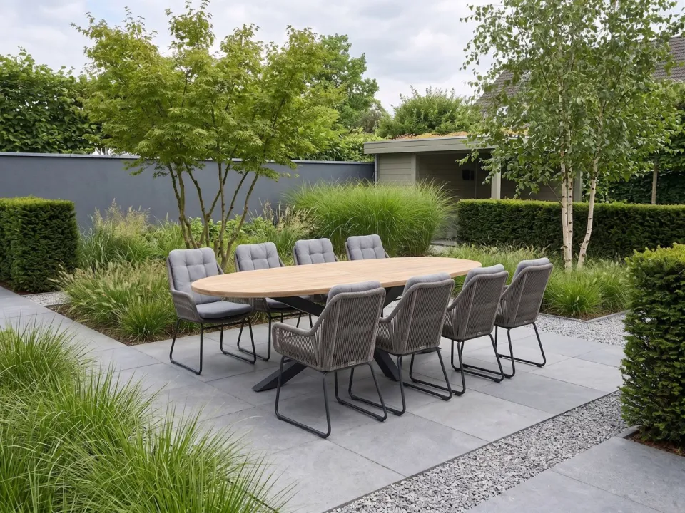 Intenso Furniture Intenso Isorella dining tuinstoel grijs, foto 4