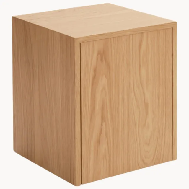 New Works Houten bijzettafel Mass Bruin