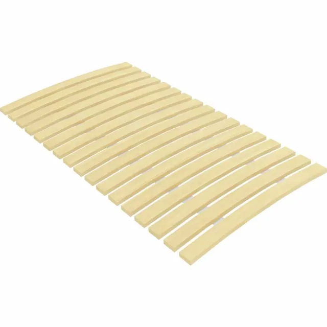 vidaXL Bedlattenvervanging met 17 latten 70x200 cm Bruin